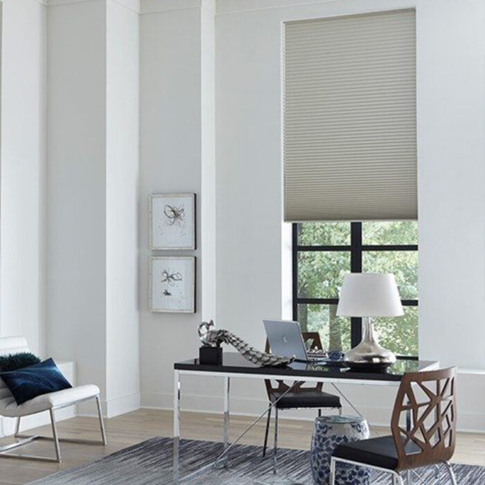 Just Shades Corporation | Cellular Shades | 3/4 Single Cell Blackout