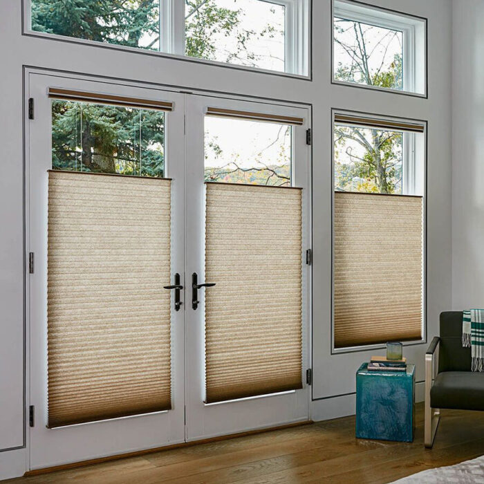 Wholesale Cellular Shades & Sliders | 9/16 Single Cell Light Filtering | Crush Fabric | Just Shades Corporation